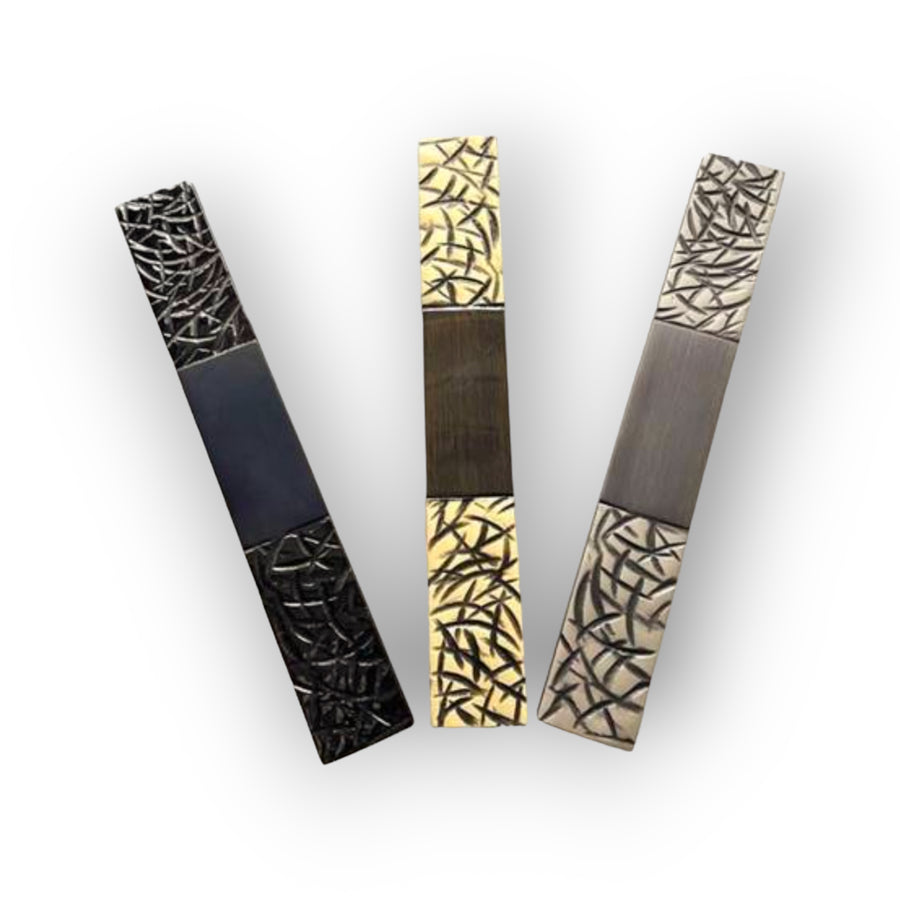 Galaxy Sculpted Brass Door Handle – Brass handles — view 4
