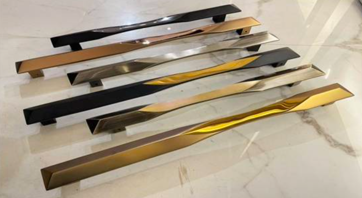 Pyramid Brass Handles