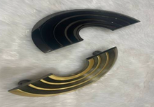Semi-Circle Solid Brass Pull – Brass wardrobe handles — view 4