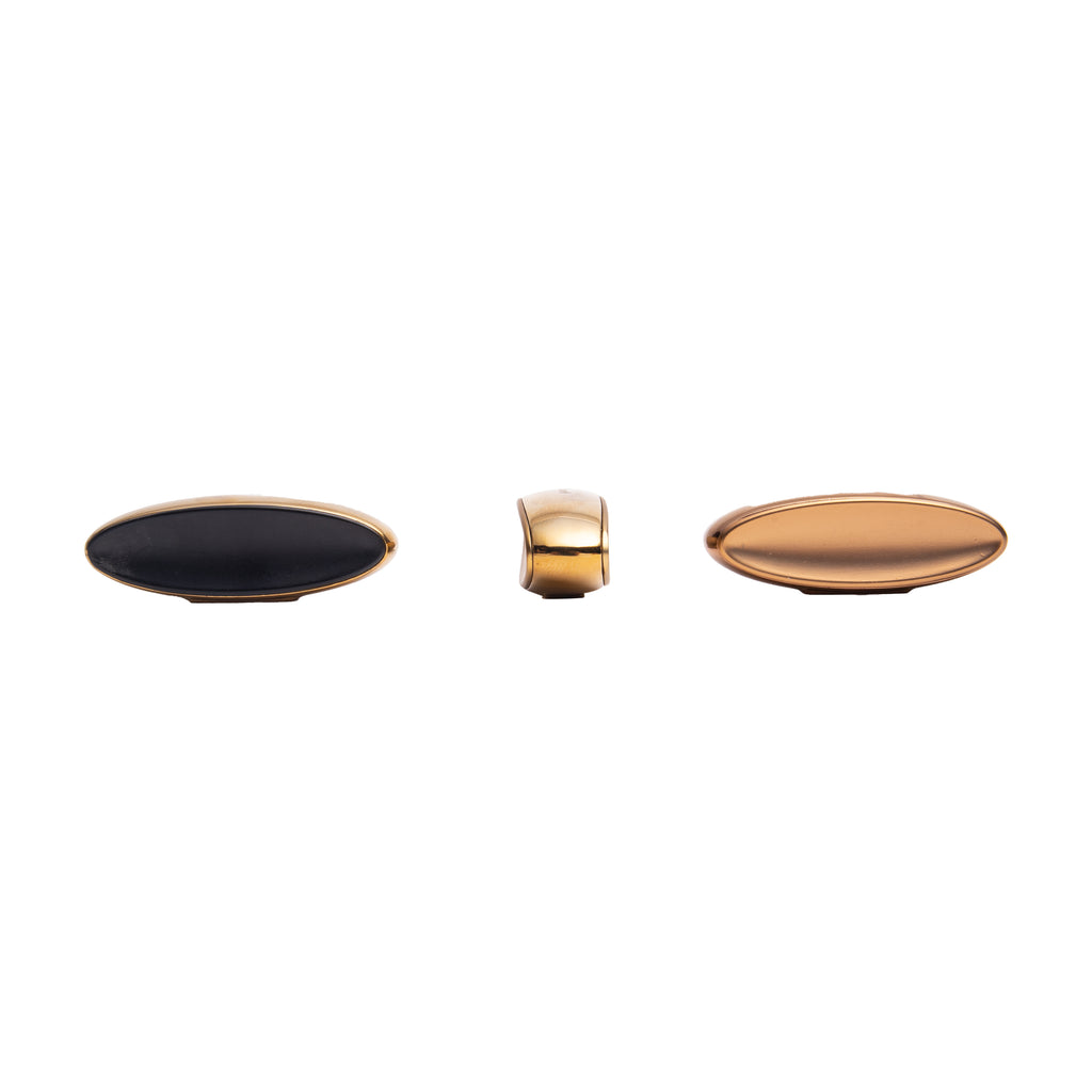 Duo-Finish Flat Bar Knob – Zinc Knob