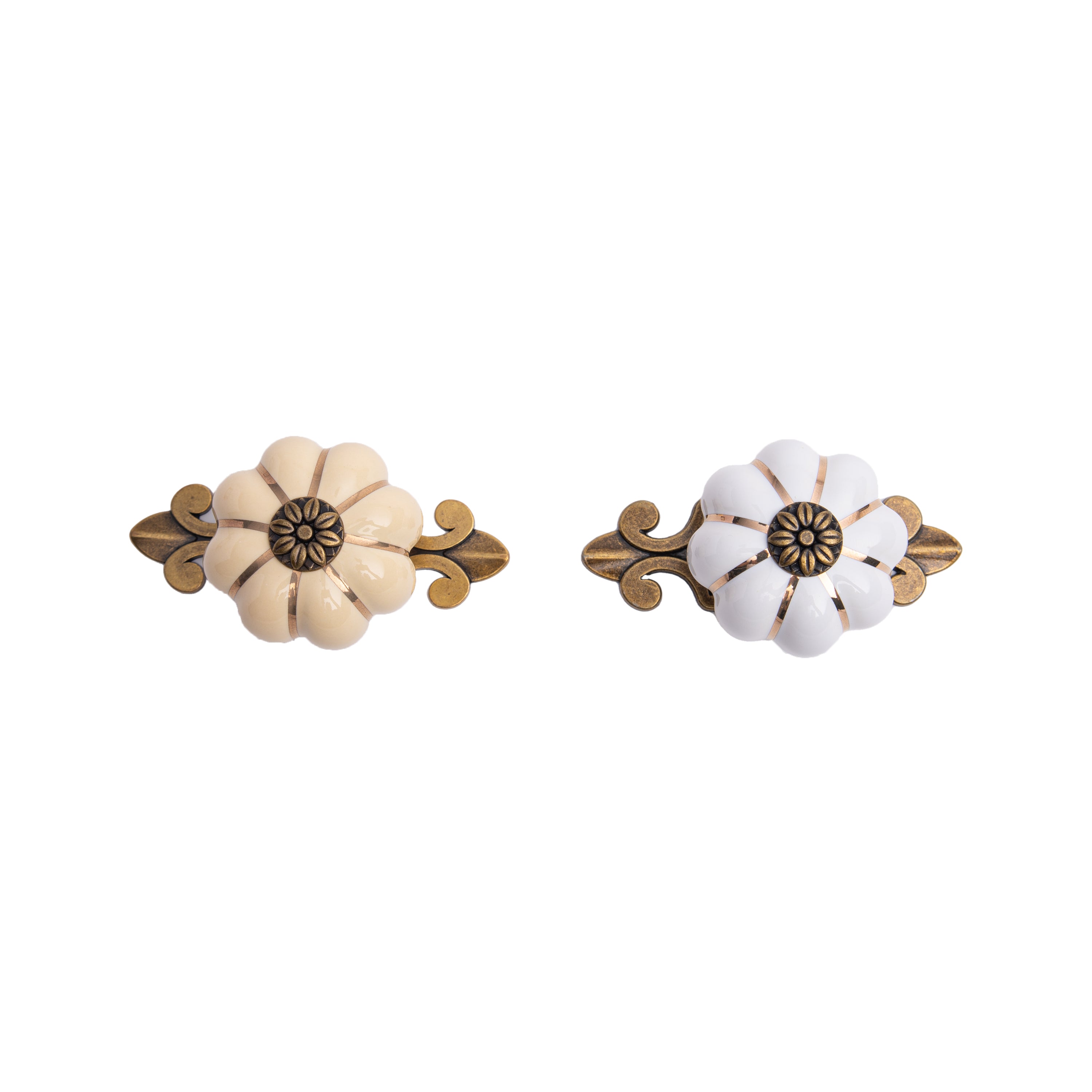 Duo Elongated Knob – Ceramic Knob