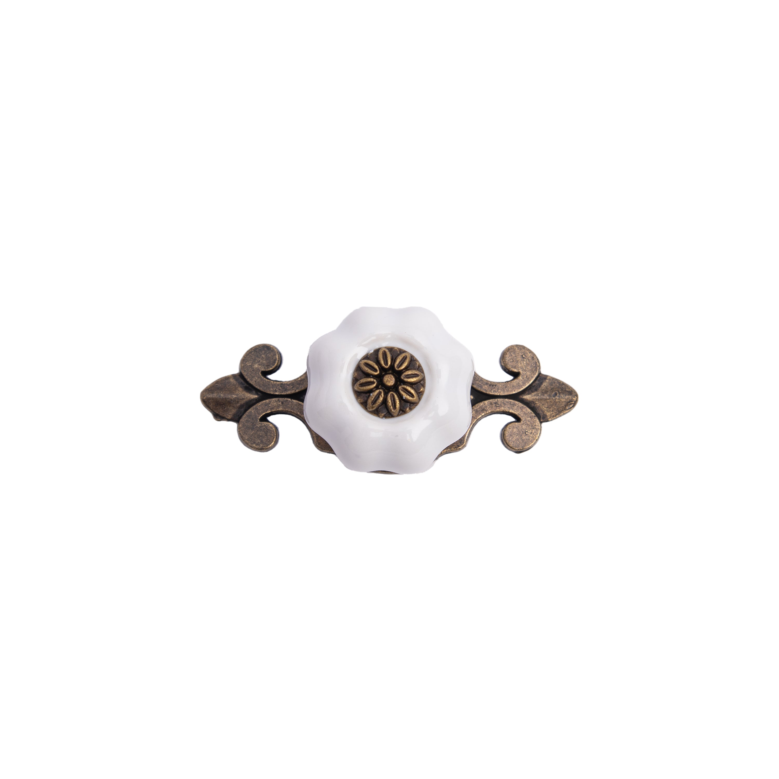 Bevel Elongated Knob – Ceramic Knob