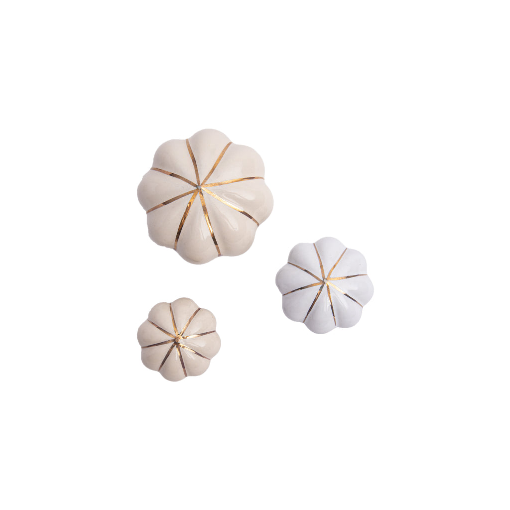 Blossom Petite Pumpkin Knob – Ceramic Knob