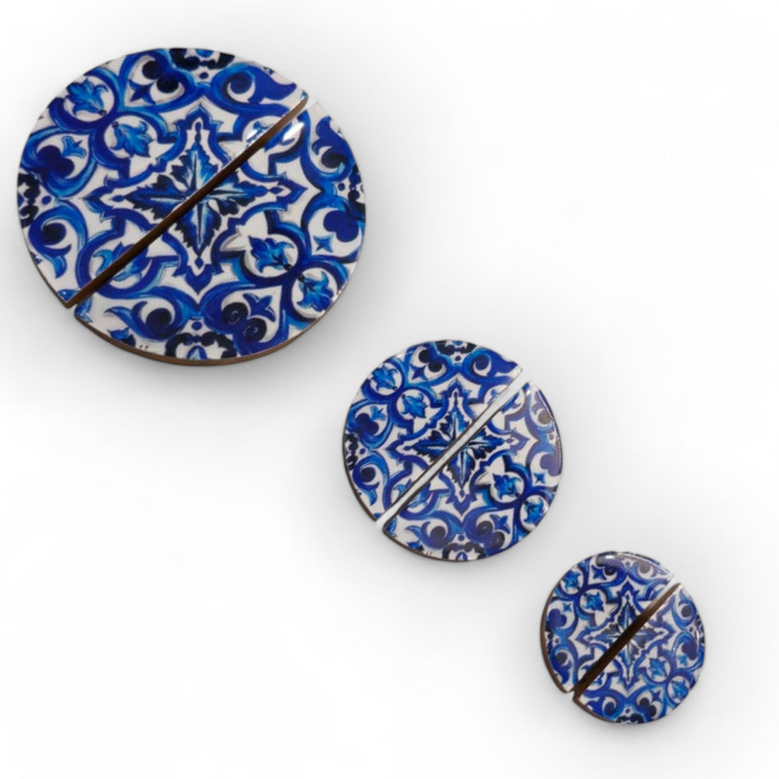 Tableau Artisan Disc Knob – Wood Resin Knob