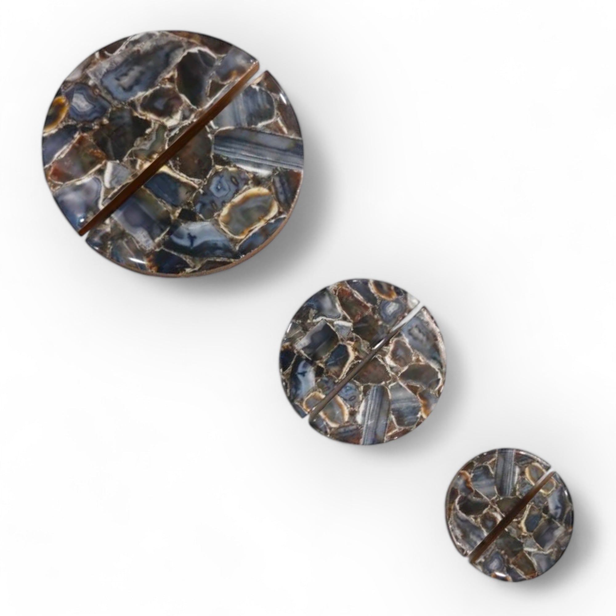 Tableau Artisan Disc Knob – Wood Resin Knob