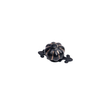 Noir Pumpkin Ribbed Knob – Ceramic Knob — view 3