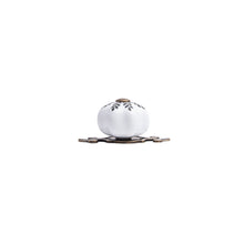 Champagne Pumpkin Ribbed Knob – Ceramic Knob — view 3