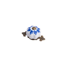 Pearl Pumpkin Ribbed Knob – Ceramic Knob — view 3