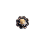 Bisque Squat Pumpkin Knob – Ceramic Knob