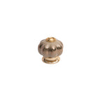 Matte Squat Pumpkin Knob – Ceramic Knob