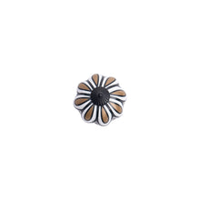 Striped Squat Pumpkin Knob – Ceramic Knob — view 4