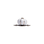 Ivory Pumpkin Ribbed Knob – Ceramic Knob