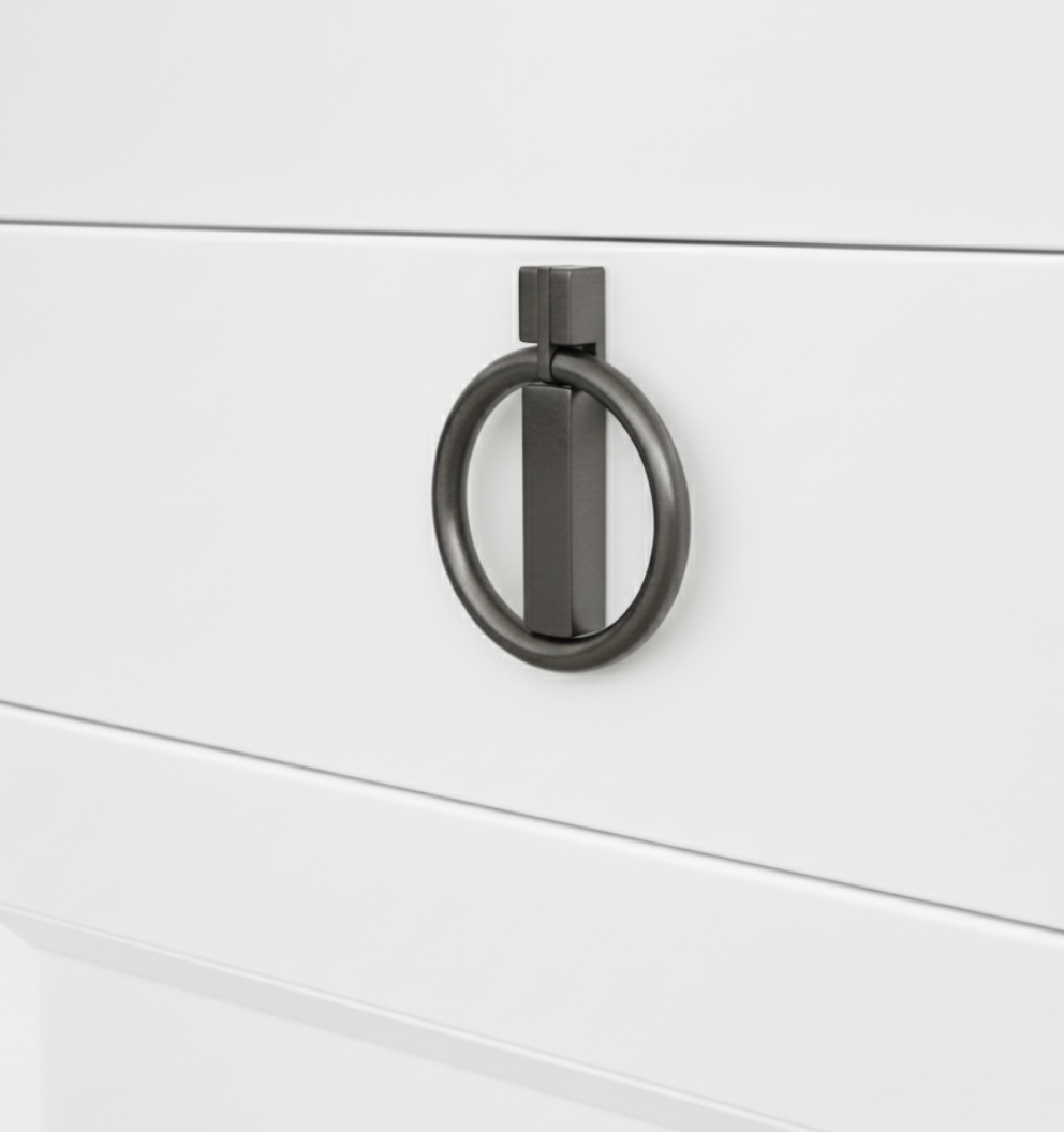 Crest Arch Bar Knob – Zinc Knob