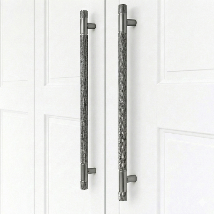 Axis Linear Long Handle in Black Chrome – zinc long handle