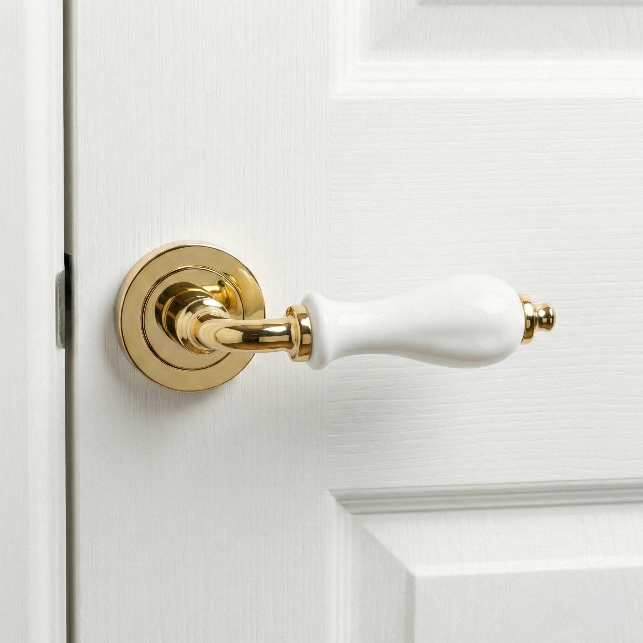 Classica Ceramic Lever Mortise Set – Ceramic Mortise Handles