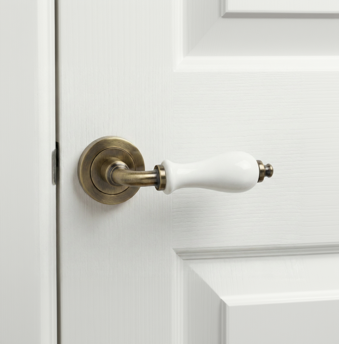 Classica Ceramic Lever Mortise Set – Ceramic Mortise Handles