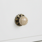 Lotus Crackle Globe Knob – Ceramic Knob