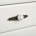 Rosa Bloom Globe Knob – Ceramic Knob