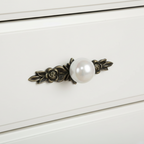 Rosa Bloom Globe Knob – Ceramic Knob