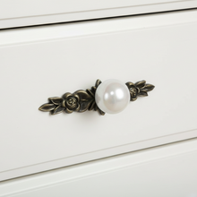 Rosa Bloom Globe Knob – Ceramic Knob — view 1