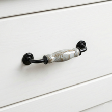 Promenade Dome Bar Handle – Ceramic drawer handle — view 3
