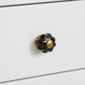 Bisque Squat Pumpkin Knob – Ceramic Knob