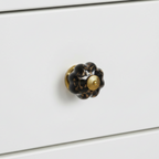Bisque Squat Pumpkin Knob – Ceramic Knob