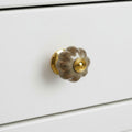 Matte Squat Pumpkin Knob – Ceramic Knob