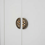 Savanna Arc Cup Pull – Ceramic drawer handle