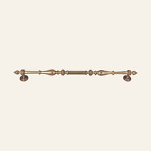 Altona solid brass pull handle, horizontal profile detail