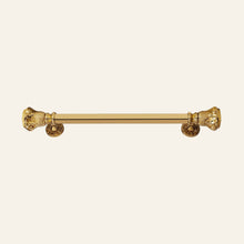 Anzer solid brass pull handle, full length profile