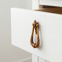 Minoan Ornate Drop Pull – Zinc drop handle — view 3