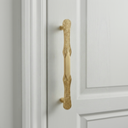 Bark Textured Brass Door Handle – Brass handles