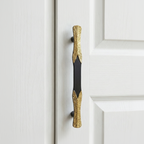 Bark Textured Brass Door Handle – Brass handles