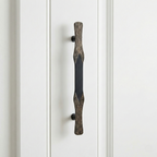 Bark Textured Brass Door Handle – Brass handles