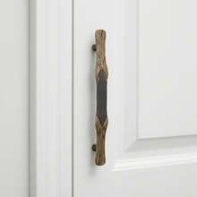 Bark Textured Brass Door Handle – Brass handles — view 5