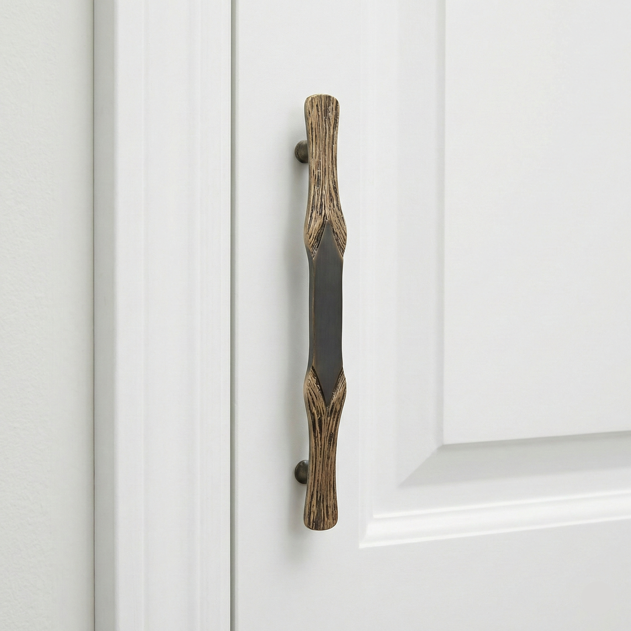 Bark Textured Brass Door Handle – Brass handles