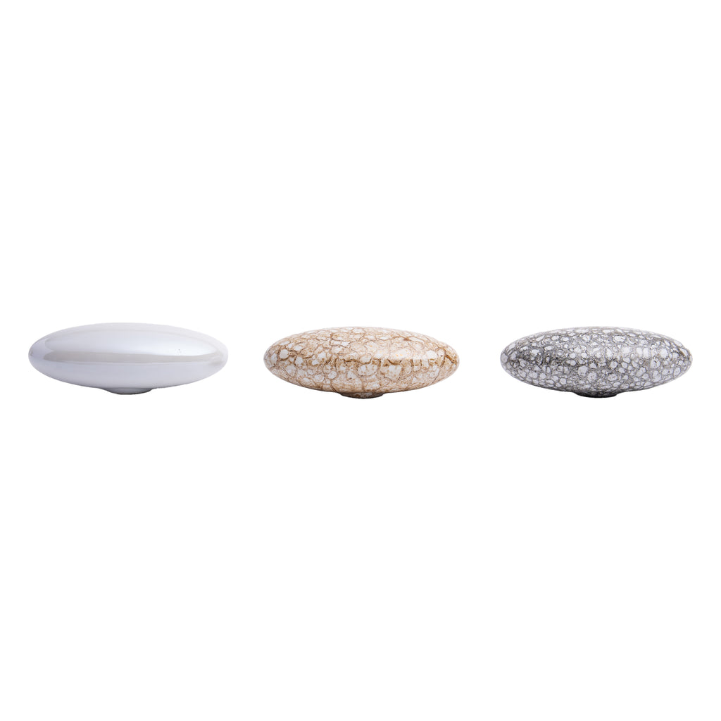 Epoch Oval Stone Knob – Ceramic Knob