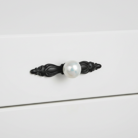 Baroque Noir Globe Knob – Ceramic Knob