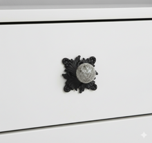Solstice Sunburst Dome Knob – Ceramic Knob — view 3