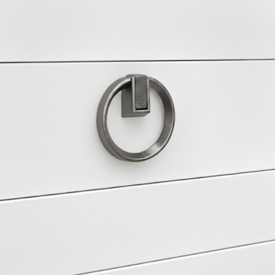 Cameo Arch Knob – Zinc Knob