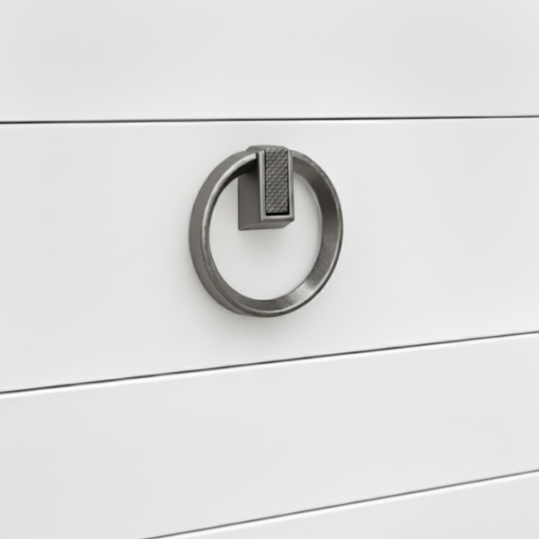 Cameo Arch Knob in Matte Black