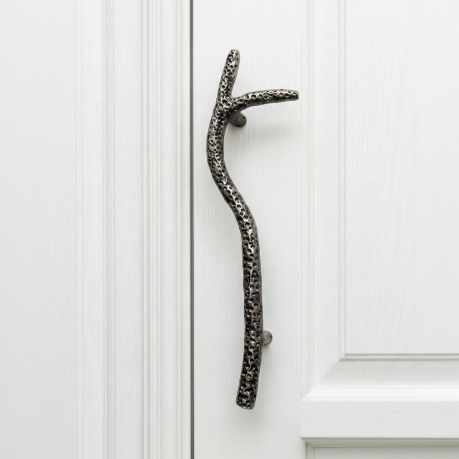 Branch Nature Brass Door Handle, view 2