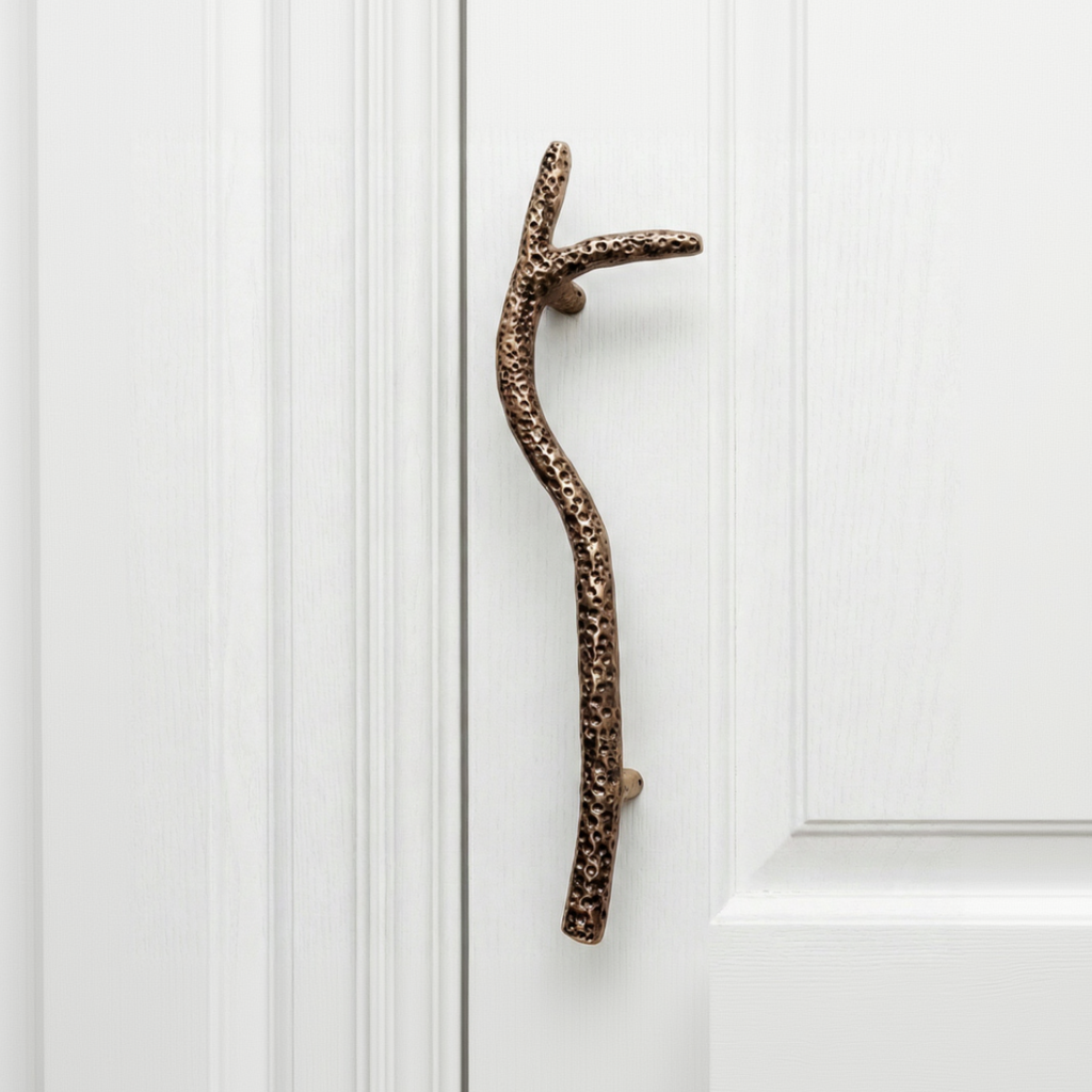 Branch Nature Brass Door Handle – Brass handles