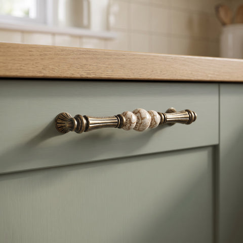Tassel Sovereign Bar Handle – Ceramic drawer handle