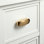 Duo-Finish Flat Bar Knob – Zinc Knob