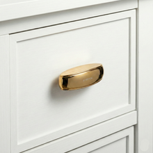 Duo-Finish Flat Bar Knob – Zinc Knob — view 1