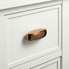 Duo-Finish Flat Bar Knob – Zinc Knob — view 2