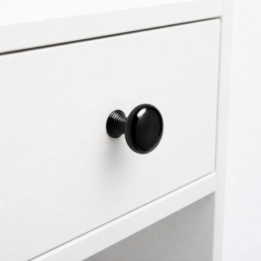 Petite Duo Tower Knob – zinc knob, view 3