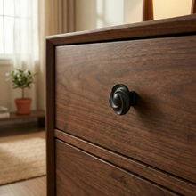 Petite Square Dome Knob – Zinc Knob — view 6